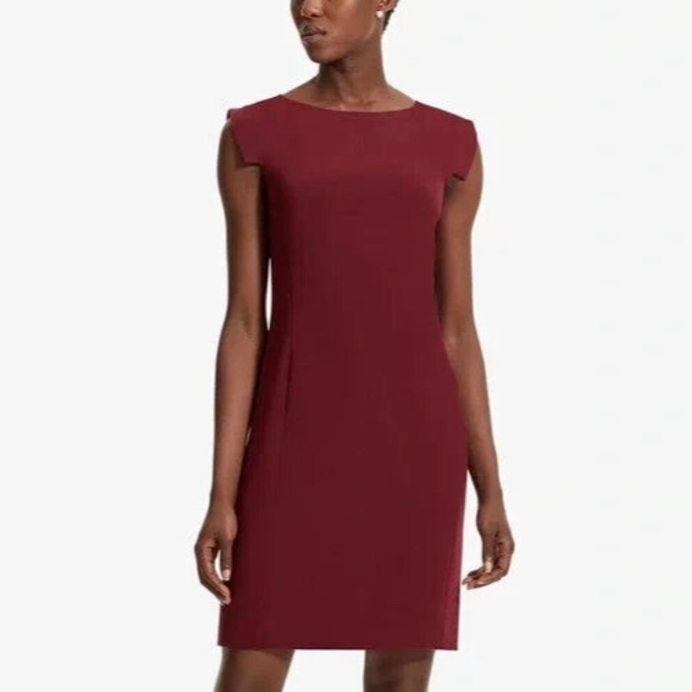 MM Lafleur The Sarah Dress Capsule Old Money Quiet Luxury Career Tailored Size 2